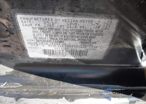 2018 Nissan Versa 1.6 Sv z USA, uszkodzony, nr VIN 3N1CN7AP0JL815051